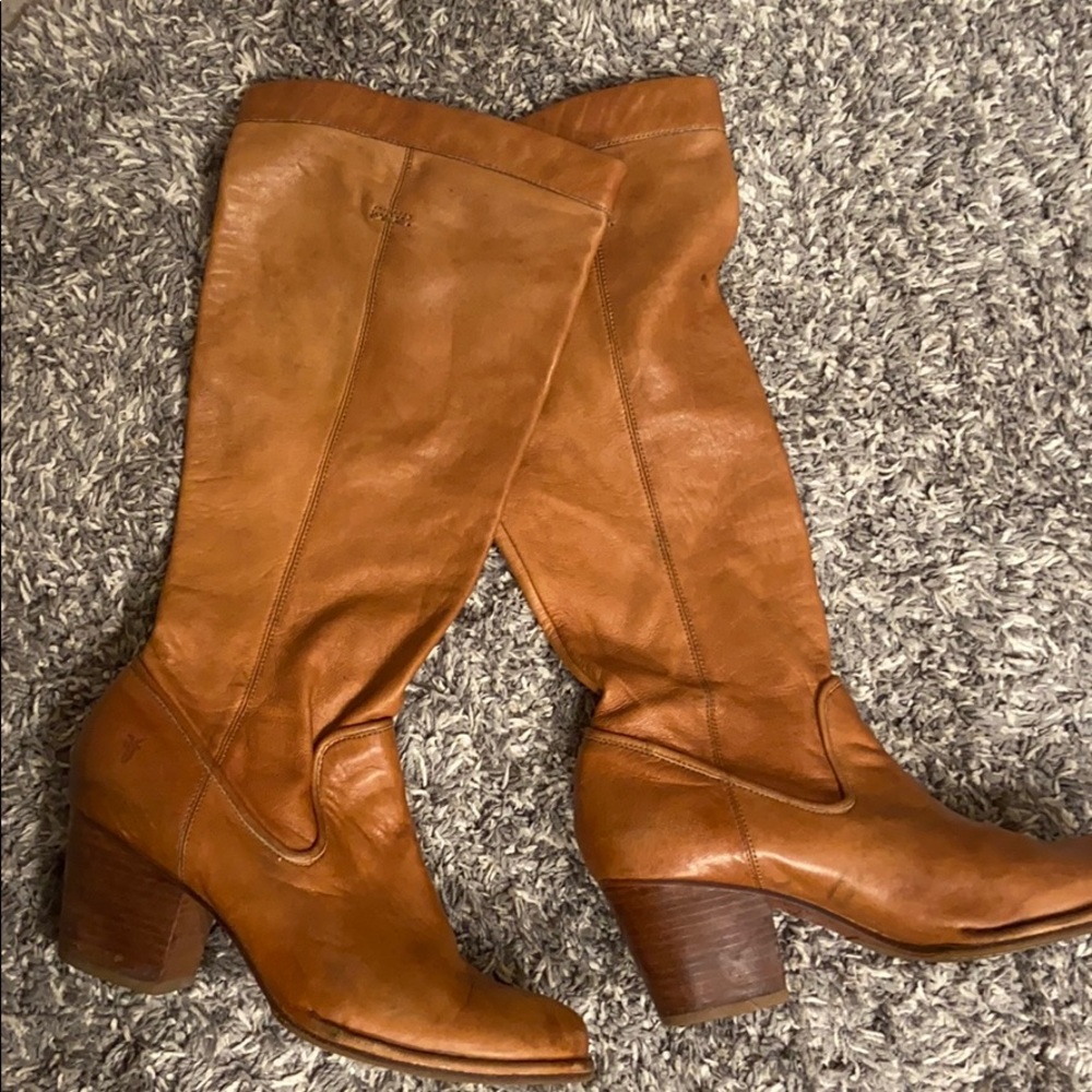 Frye Butter Soft Leather Boots size 8